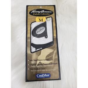 NEW OPEN PACK Tommy Armour Pulsar Cabretta Men's LEFT Medium Golf Glove Cool Max